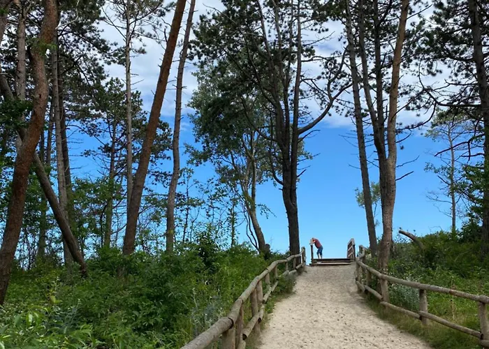 公寓 Szafirowy Sen Z Widokiem Na Morze Hevenia 博格泽利卡